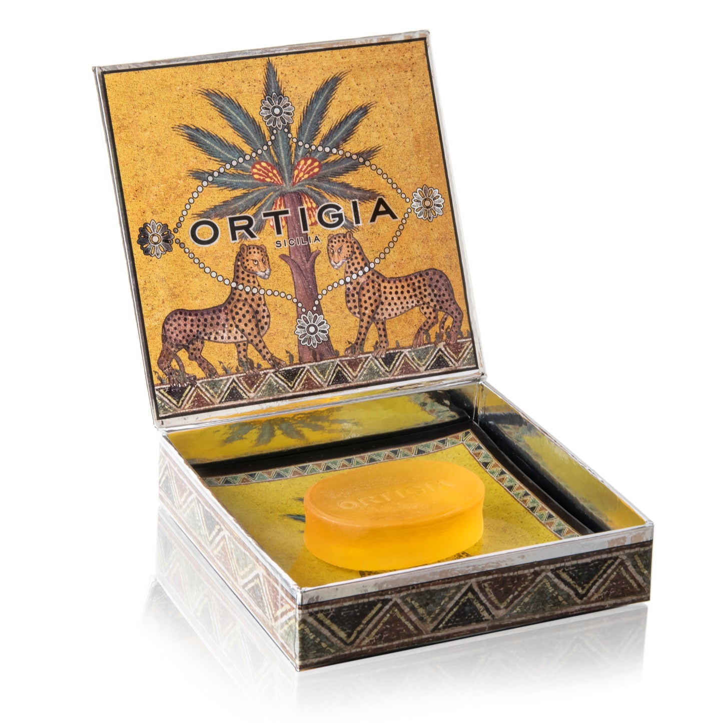Zagara Glass Plate & Guest Soap, Orange Blossom