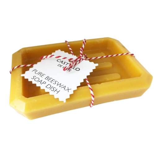 Pure Beeswax Soap Dish