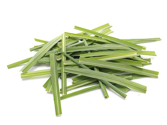 Citronella Grass on a white background