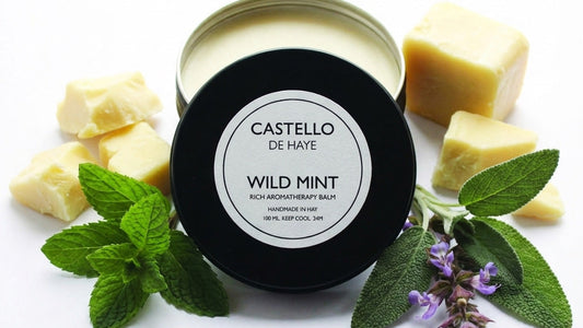 Peppermint and Clary Sage Balm, Natural Skin Relief