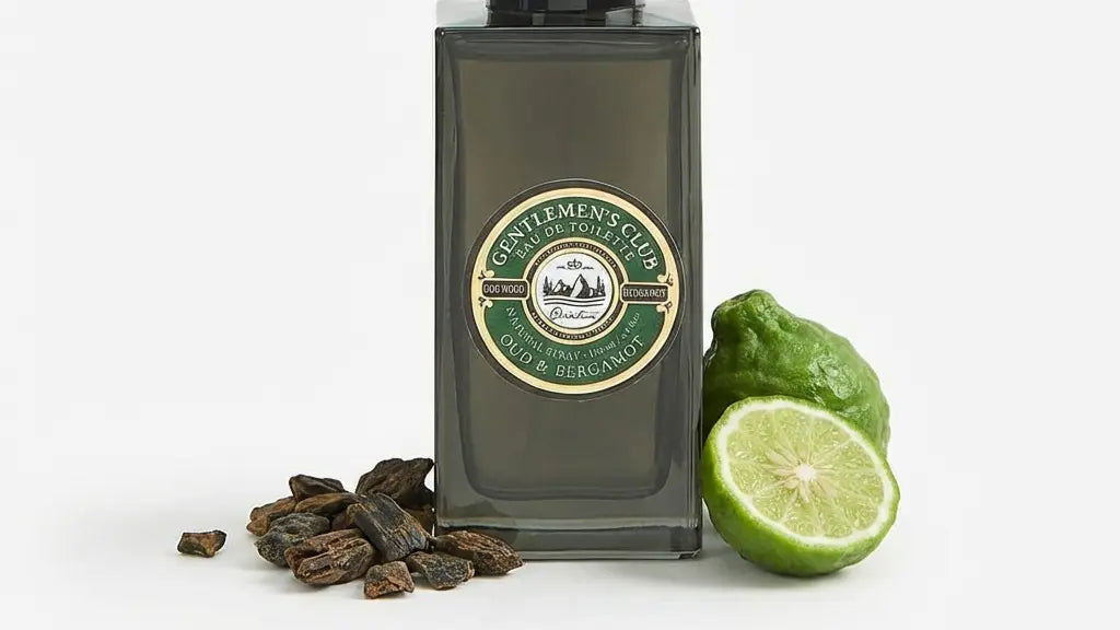 Gentlemen's Club Oud & Bergamot Eau de Cologne from Castelbel