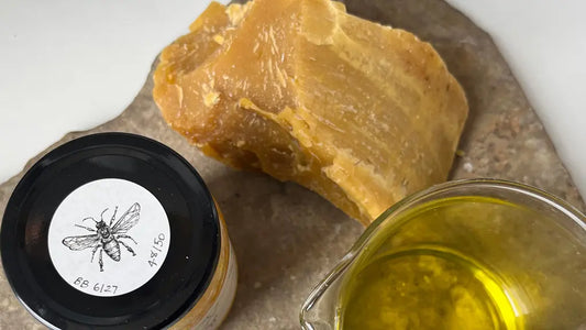 Beautiful Natural Pure Beeswax, Local Honey and Natural Oils