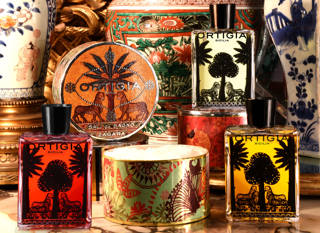 Ortigia Sicilia luxury Italian soaps and fragrances with Mediterranean botanicals