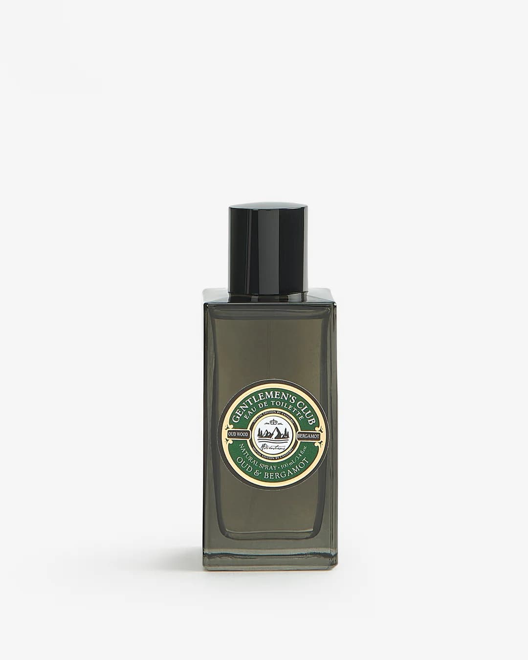 Castelbel Gentlemen's Club Oud & Bergamot Eau de Toilette 100ml bottle on white background