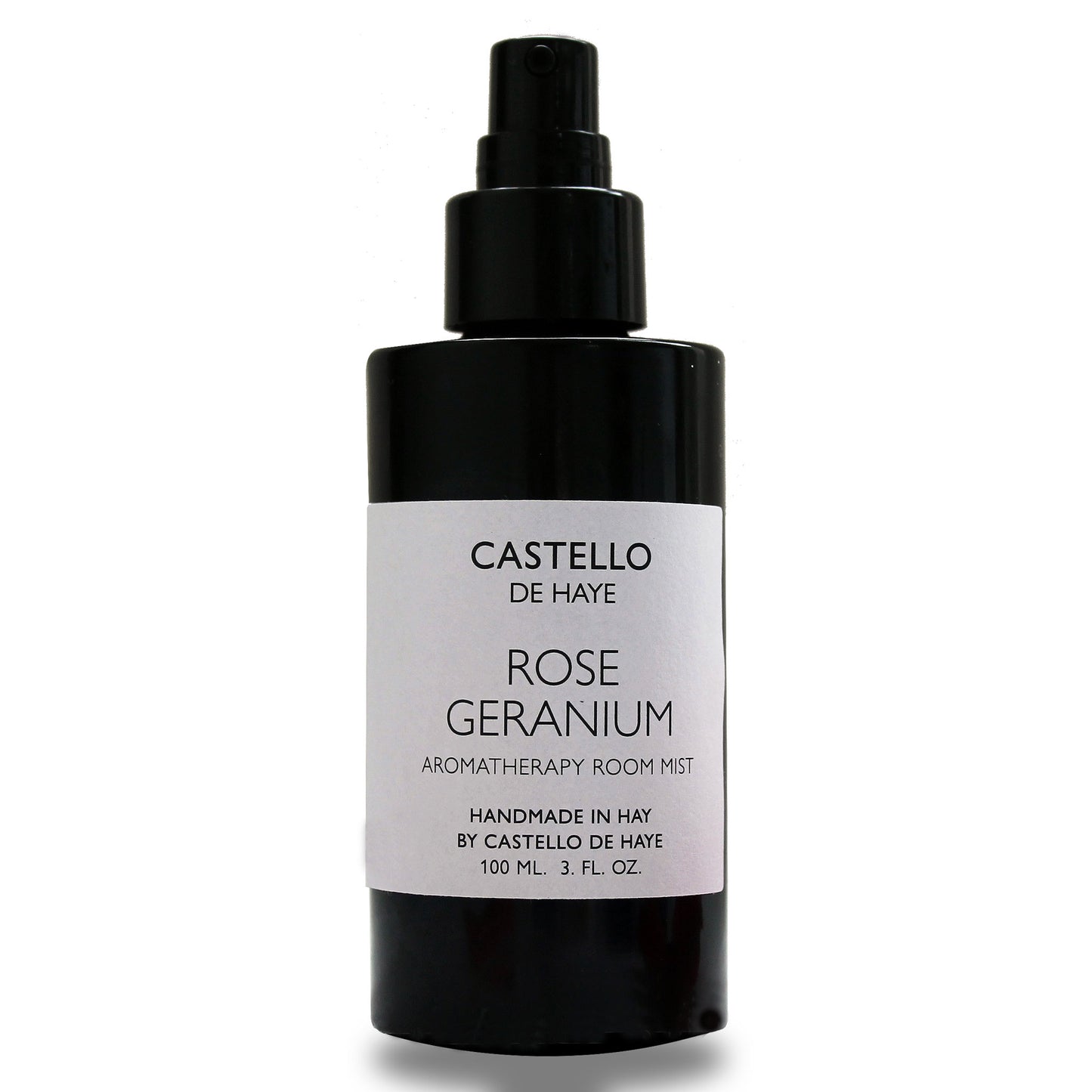Rose Geranium Room Spray Aromatherapy Room Mist with White Background