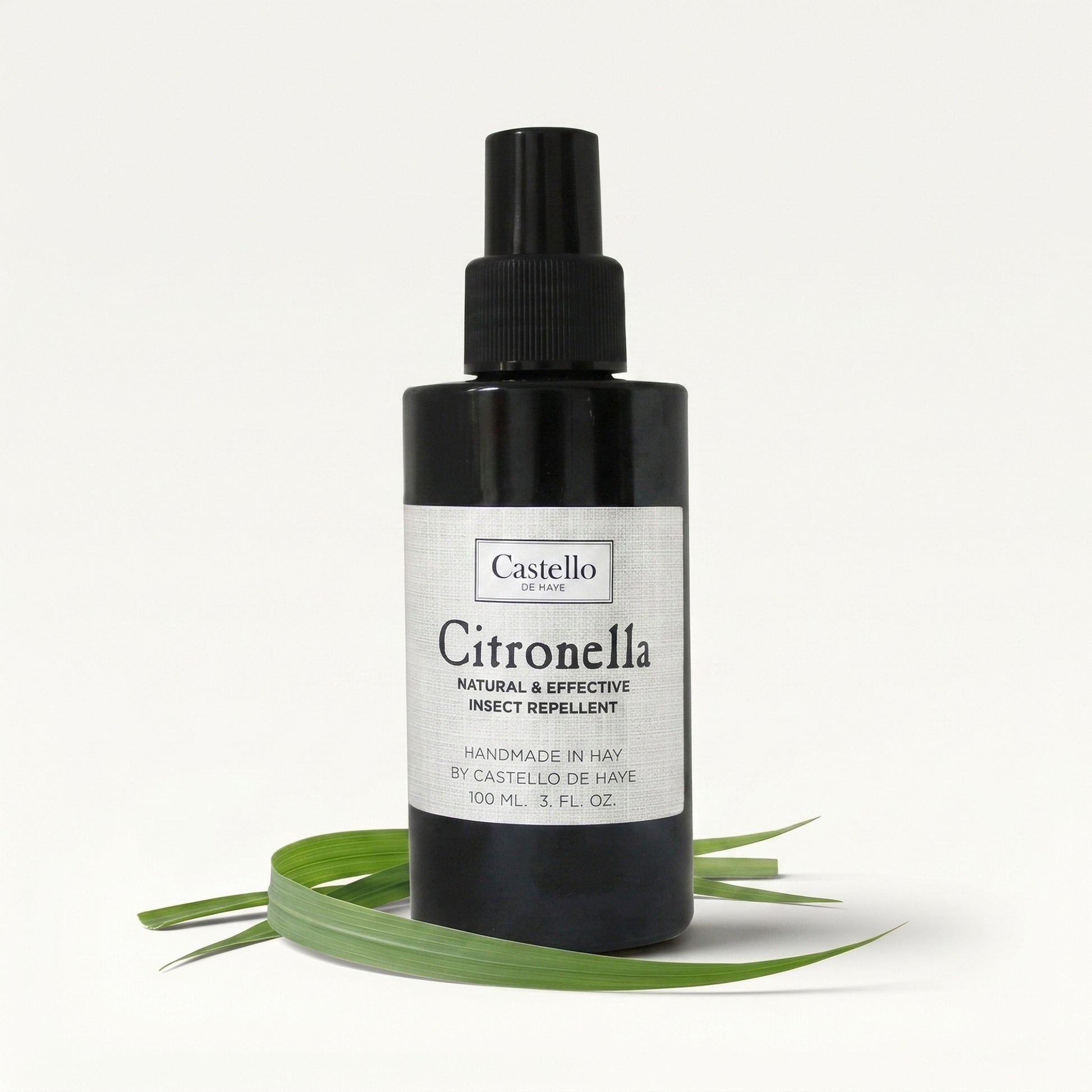 Citronella spray by Castello de Haye with Citronella Essential Oil