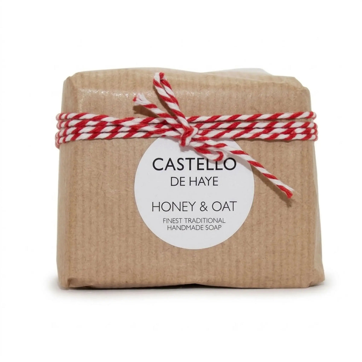Castello de Haye Honey & Oat traditional handmade soap bar, 200g
