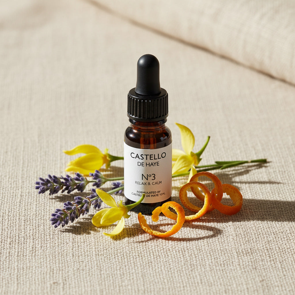 Ylang Ylang, Lavender & Sweet Orange Essential Oil Blend | No.3 Relax, 10ml