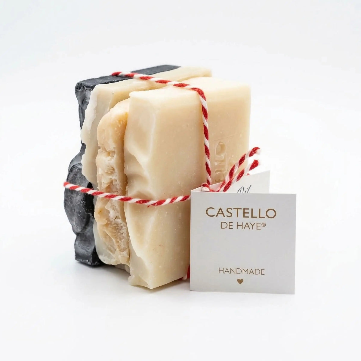 Castello de Haye olive oil soap bars assortment, handmade.