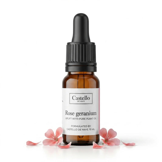 Rose Geranium Essential Oil 10ml - Uplifting Aromatherapy