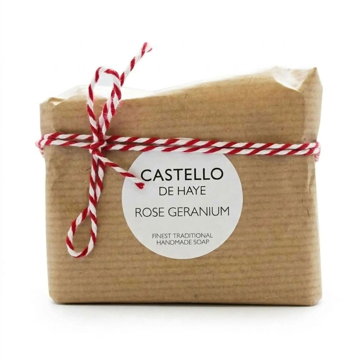 Castello de Haye Rose Geranium finest traditional handmade soap, 200g